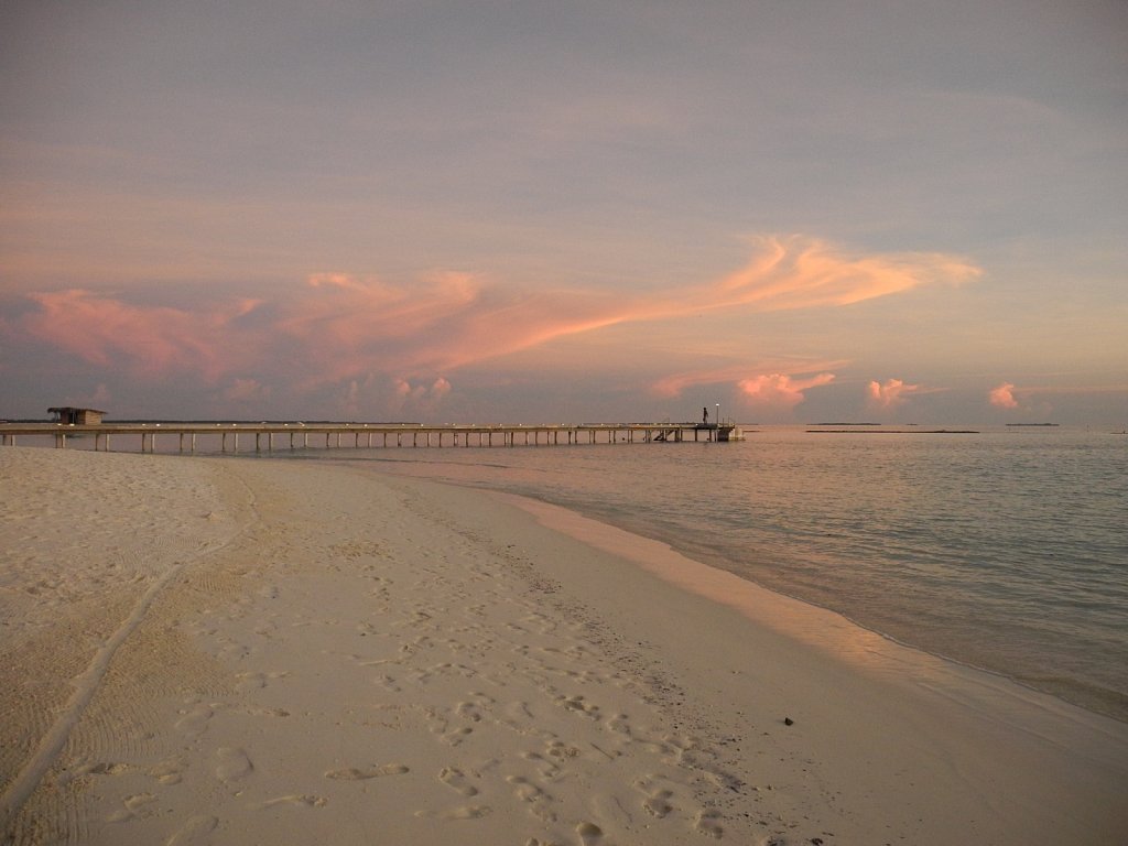Sunset maledives